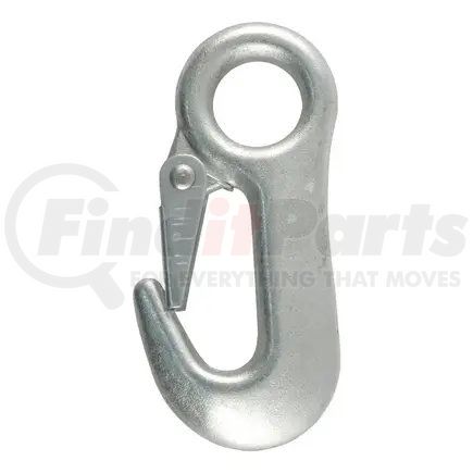 81360 by CURT MANUFACTURING - CURT 81360 Snap Hook Trailer Safety Chain Hook Carabiner Clip; 5/8-Inch Diameter Eye; 3;500 lbs