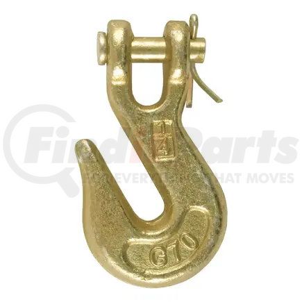 81502 by CURT MANUFACTURING - CURT 81502 1/4-Inch Forged Steel Clevis Grab Hook; 3;150 lbs. Work Load; 3/8-In Pin