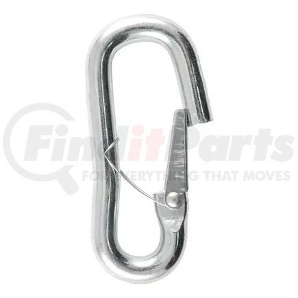 81288 by CURT MANUFACTURING - CURT 81288 Snap Hook Trailer Safety Chain Hook Carabiner Clip; 9/16-Inch Diameter; 5;000 lbs