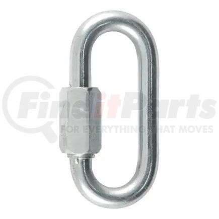 82900 by CURT MANUFACTURING - CURT 82900 Threaded Quick Link Trailer Safety Chain Hook Carabiner Clip; 5/16-Inch Diameter; 8;800 lbs Break Strength