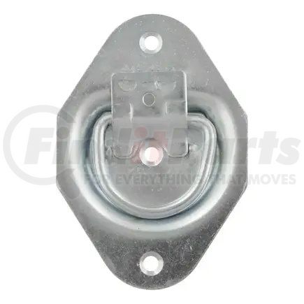 83601 by CURT MANUFACTURING - 1-3/8in. x 1-7/8in. Recessed Tie-Down Ring (1;200 lbs; Clear Zinc)