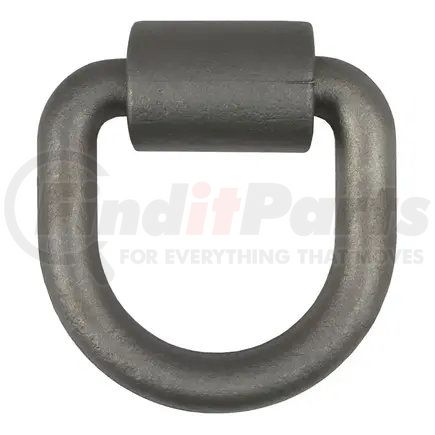 83760 by CURT MANUFACTURING - 3in.x 3in. Weld-On Tie-Down D-Ring (8;833 lbs; Raw Steel)