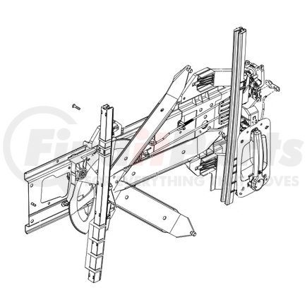 4019200C95 by INTERNATIONAL - Window Regulator - Assembly, Left Side, Manual, without Foam