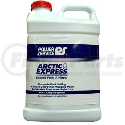 07050-02 by POWER SERVICE - Arctic Express® Diesel Fuel Anti-Gel - Concentrated Formula, 2.5 Gallon
