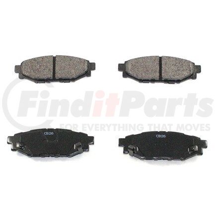 BP1114C by PRONTO ROTOR - BRAKE PADS