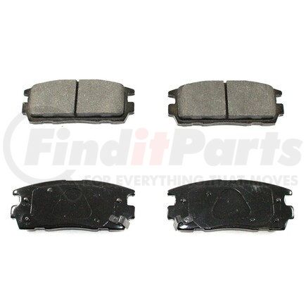 BP1275C by PRONTO ROTOR - BRAKE PADS