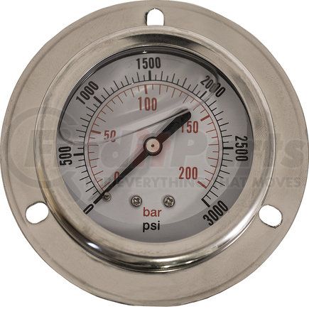 hpgp3 by BUYERS PRODUCTS - Multi-Purpose Pressure Gauge - Silicone Filled, Panel Mount, 0-3, 000 PSI