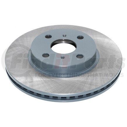 BR900348-01 by PRONTO ROTOR - Disc Brake Rotor - Front, Cast Iron, Vented, Non-Directional, 10.04" OD for 2006-2018 Toyota Yaris