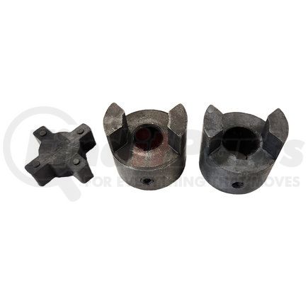 0208470 by BUYERS PRODUCTS - Vehicle-Mounted Salt Spreader Hardware - Coupler, Cast Iron, 1/2 in. Bore