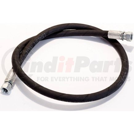 1304233 by BUYERS PRODUCTS - Snow Plow Hose - 1/4 in. x 22 in. with FJIC Ends