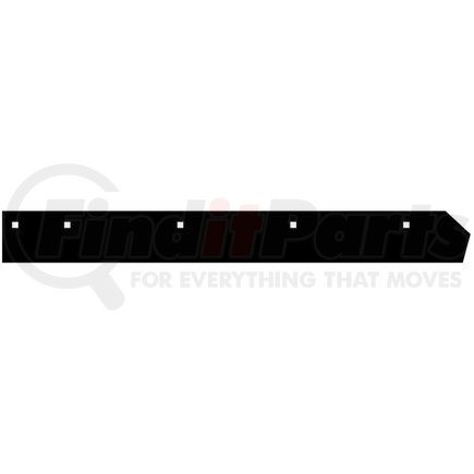 1304761 by BUYERS PRODUCTS - Snow Plow Cutting Edge - Half, 47.88 in. x 6.0in x .500 in.