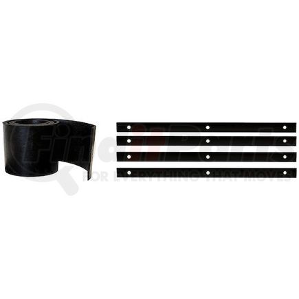 1309020 by BUYERS PRODUCTS - Snow Plow Hardware - Rubber, 5/16 in. x 9 in. x 120 in.