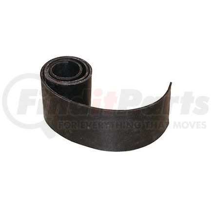 1309010 by BUYERS PRODUCTS - Snow Plow Hardware - Rubber, 5/16 in. x 9 in. x 96 in.