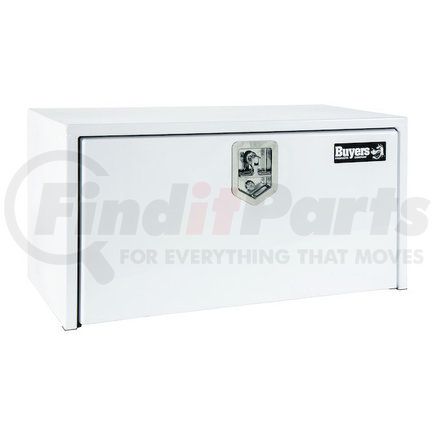 1703403 by BUYERS PRODUCTS - Truck Tool Box - 14 x 16 x 30 in., White, Steel, Underbody