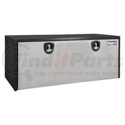 1704710 by BUYERS PRODUCTS - 24 x 24 x 48in. Black Steel Truck Box with Stainless Steel Door