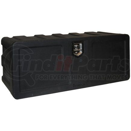1717105 by BUYERS PRODUCTS - Truck Tool Box - Black, Poly, Underbody, 18 x 18 x 36 in.