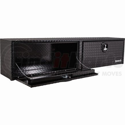 1721556 by BUYERS PRODUCTS - 16 x 13 x 88in. Black Diamond Tread Aluminum Topsider Truck Box