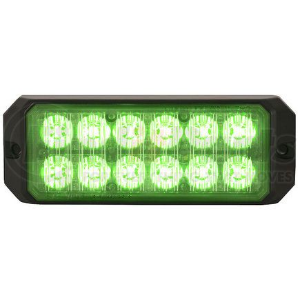 8891710 by BUYERS PRODUCTS - Strobe Light - 12-24VDC, 5 inches, Green, with 6 LEDS