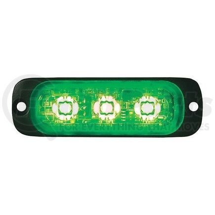 8892309 by BUYERS PRODUCTS - Strobe Light - 3-3/8 inches, Green, with 3 LEDS