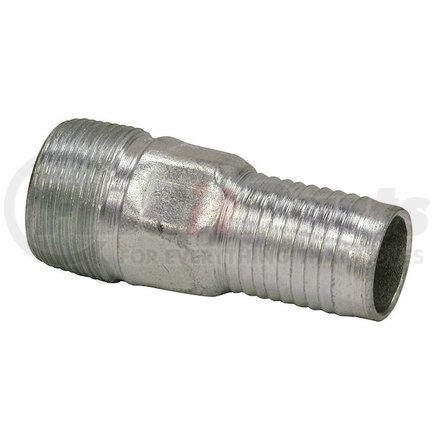 hcn125 by BUYERS PRODUCTS - Zinc Plated Combination Nipple 1-1/4in. NPTF x 1-1/4in. Hose Barb