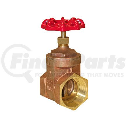 hgv200 by BUYERS PRODUCTS - Shut-Off Valve - 2 in. NPT, Smooth Brass, 200 PSI