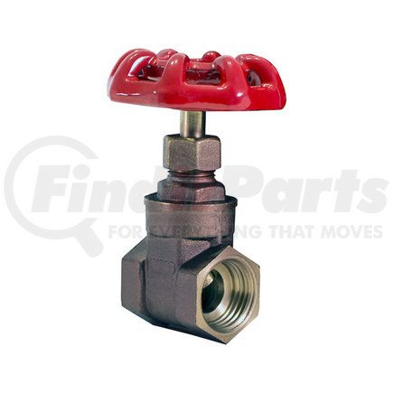 hgv250 by BUYERS PRODUCTS - Shut-Off Valve - 2 1/2 in. NPT, Smooth Brass, 200 PSI