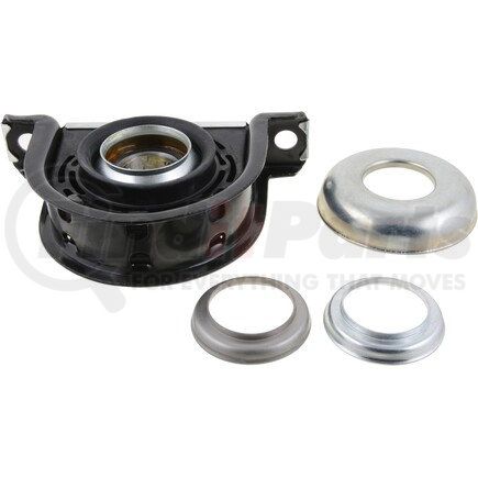 NBHB88107D by NTN - Drive Shaft Center Support Bearing - BCA, Rubber, Black