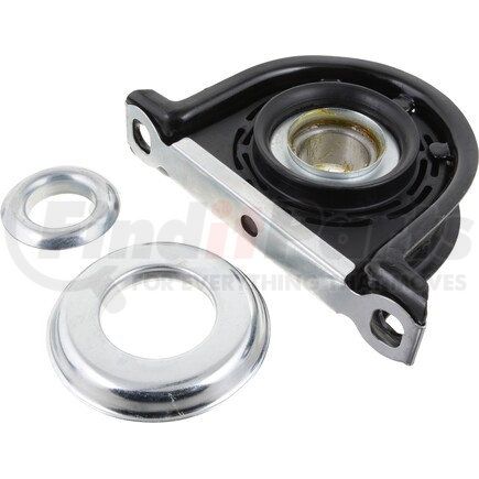 NBHB88107B by NTN - Drive Shaft Center Support Bearing - BCA, Rubber, Black