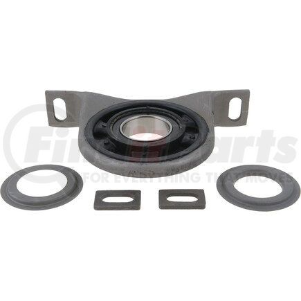 NBHB88558 by NTN - Drive Shaft Center Support Bearing - BCA, Rubber, Black