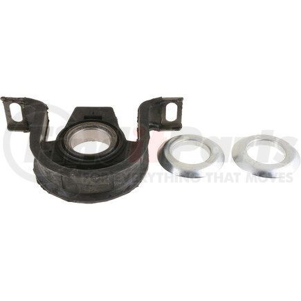 NBHB88554 by NTN - Drive Shaft Center Support Bearing - BCA, Rubber, Black