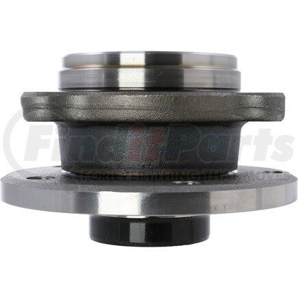 WE60756 by NTN - Wheel Bearing and Hub Assembly - Steel, Natural, without Wheel Studs