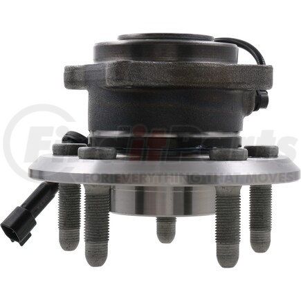 WE60837 by NTN - Wheel Bearing and Hub Assembly - Steel, Natural, with Wheel Studs