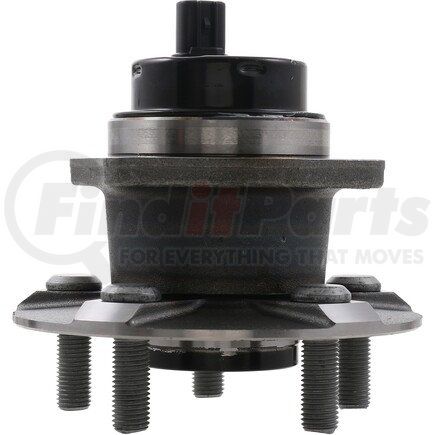WE60791 by NTN - Wheel Bearing and Hub Assembly - Steel, Natural, with Wheel Studs