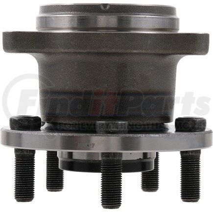 WE60998 by NTN - Wheel Bearing and Hub Assembly - Steel, Natural, with Wheel Studs