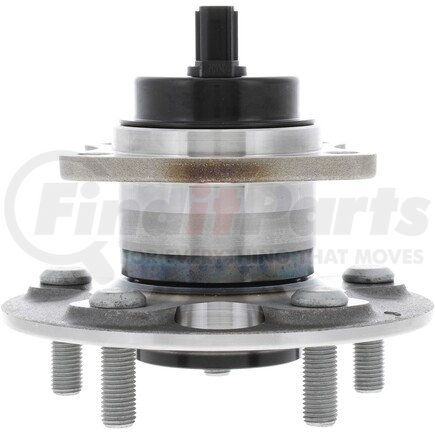 WE61043 by NTN - Wheel Bearing and Hub Assembly - Steel, Natural, with Wheel Studs