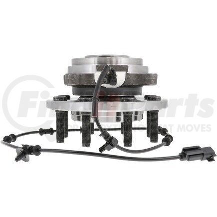 WE61049 by NTN - Wheel Bearing and Hub Assembly - Steel, Natural, with Wheel Studs