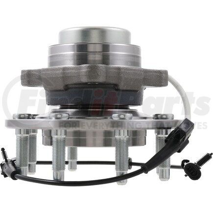 WE61343 by NTN - Wheel Bearing and Hub Assembly - Steel, Natural, with Wheel Studs