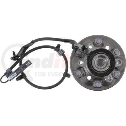 WE61762 by NTN - Wheel Bearing and Hub Assembly - Steel, Natural, with Wheel Studs