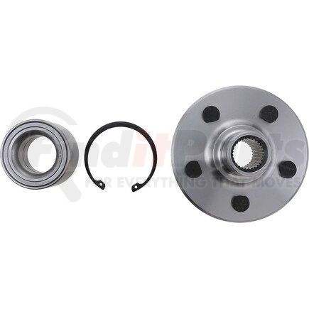 WE61585 by NTN - Wheel Hub Repair Kit - Includes Bearings, Wheel Studs and Hardware