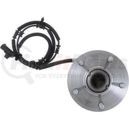 WE61634 by NTN - Wheel Bearing and Hub Assembly - Steel, Natural, with Wheel Studs