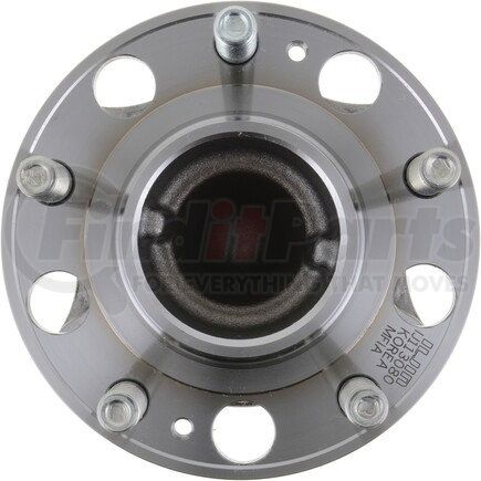 WE61788 by NTN - Wheel Bearing and Hub Assembly - Steel, Natural, with Wheel Studs