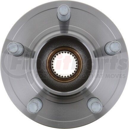 WE61790 by NTN - Wheel Bearing and Hub Assembly - Steel, Natural, with Wheel Studs