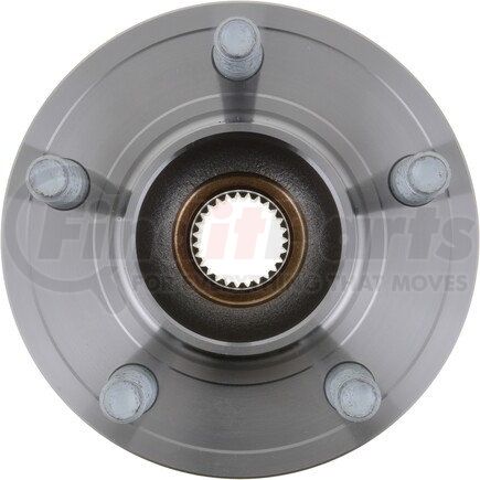 WE61791 by NTN - Wheel Bearing and Hub Assembly - Steel, Natural, with Wheel Studs