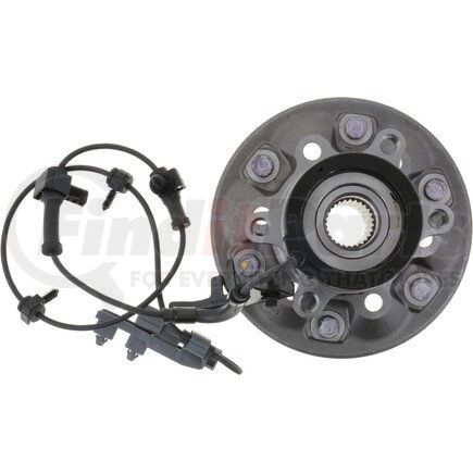 WE61769 by NTN - Wheel Bearing and Hub Assembly - Steel, Natural, with Wheel Studs