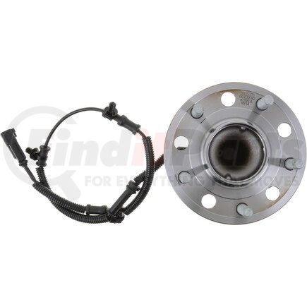 WE61797 by NTN - Wheel Bearing and Hub Assembly - Steel, Natural, with Wheel Studs