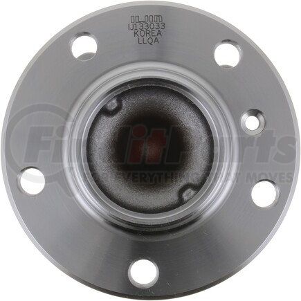 WE61798 by NTN - Wheel Bearing and Hub Assembly - Steel, Natural, without Wheel Studs