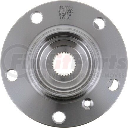 WE61799 by NTN - Wheel Bearing and Hub Assembly - Steel, Natural, without Wheel Studs