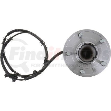 WE61792 by NTN - Wheel Bearing and Hub Assembly - Steel, Natural, with Wheel Studs