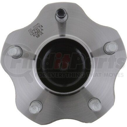 WE61795 by NTN - Wheel Bearing and Hub Assembly - Steel, Natural, with Wheel Studs