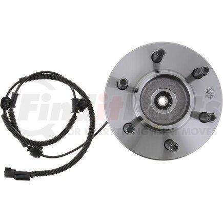 WE61808 by NTN - Wheel Bearing and Hub Assembly - Steel, Natural, with Wheel Studs